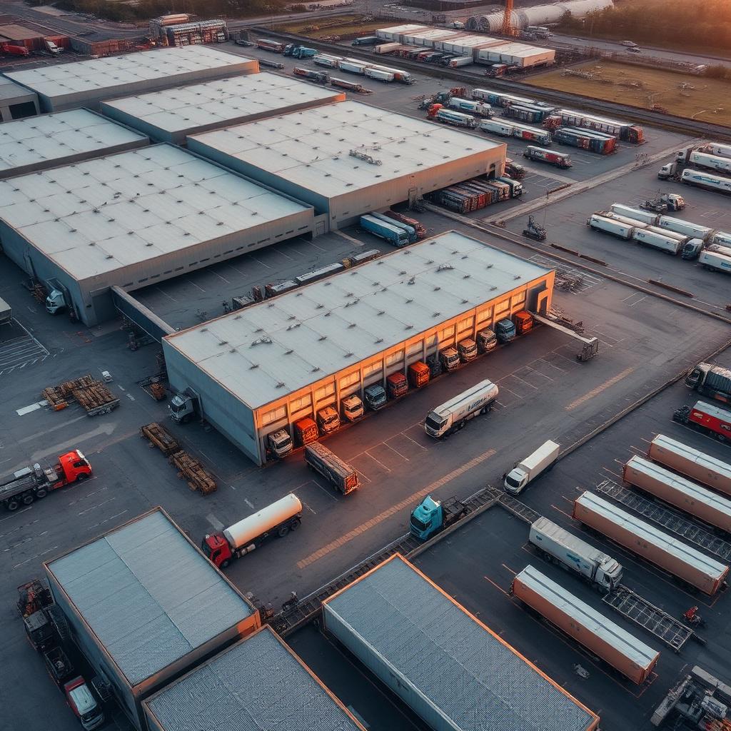 Centro de distribución industrial